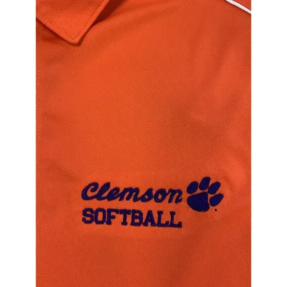 Clemson‎ University SOFTBALL Polo Womens small polo by Augusta Sportswear - Picture 3 of 5